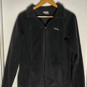 Columbia Men’s Black Full-Zip Fleece Jacket